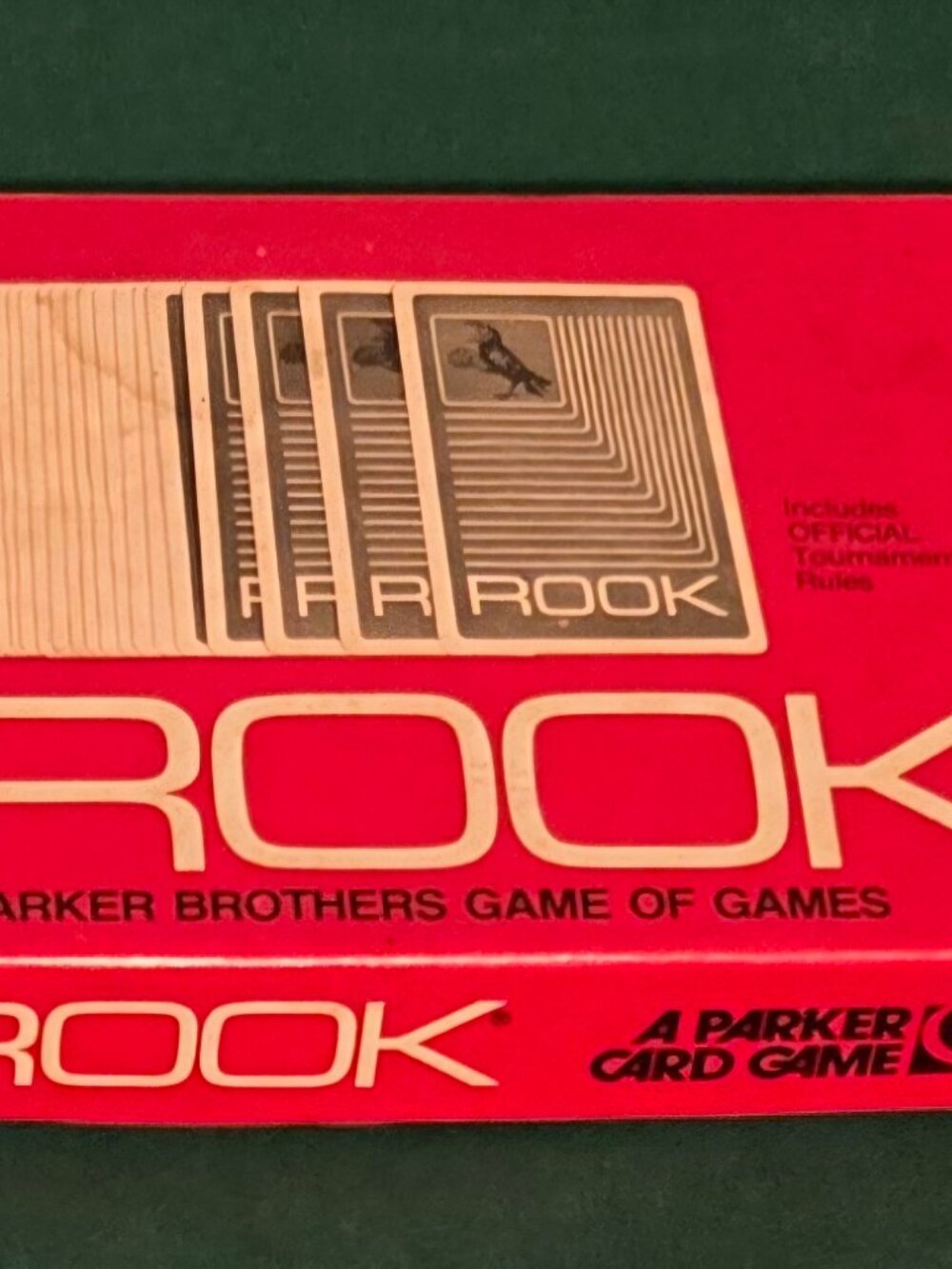 Parker Brothers ROOK Card Game Vintage 1970s Complete with Rule Book